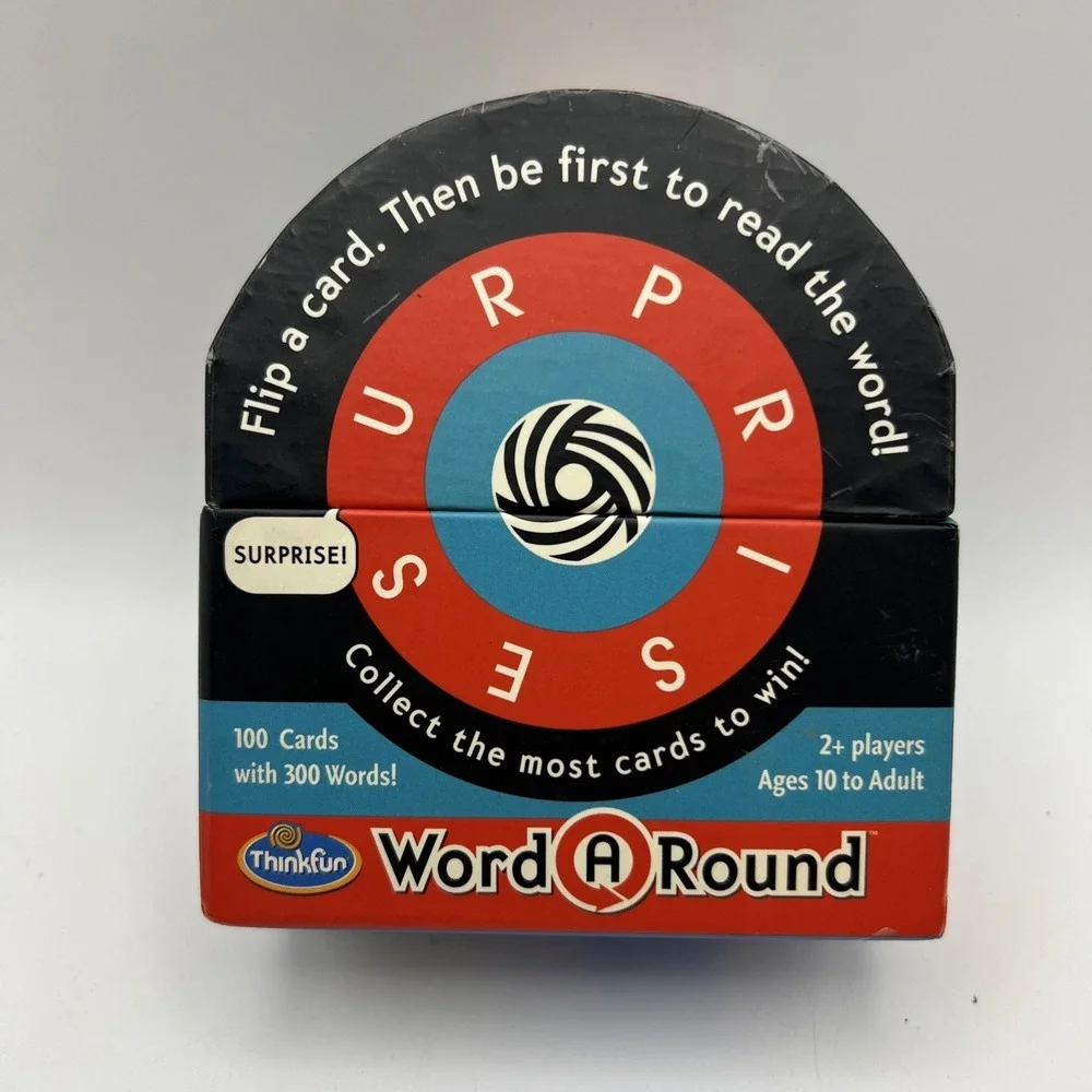 Word A Round: Race To Unravel The Word! Fast-Paced Card Game - Thinkfun 2012‎